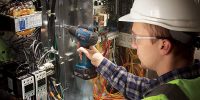 Bosch cordless drill Side View