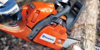 Husqvarna-450-best-firewood-chainsaw-cutting-log